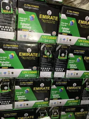 Emirate 230ah Tubular Battery