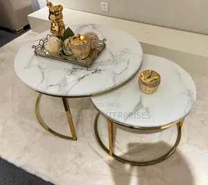High Quality Italian Center Table With Side Stool