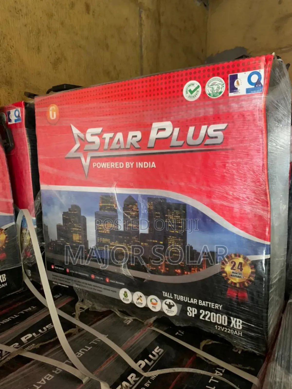 Star Plus 220ah Battery
