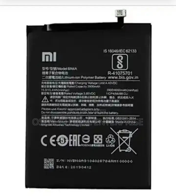 Xiaomi Bn4a Battery for Redmi Note 7