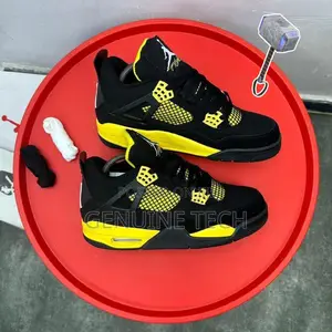 *Air Jordan 4 Retro "Yellow Thunder" Snks