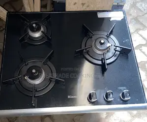 Flat Three Burner Glass Table Gas Cooker