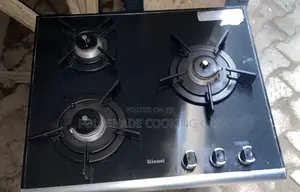Flat Three Burner Glass Table Gas Cooker