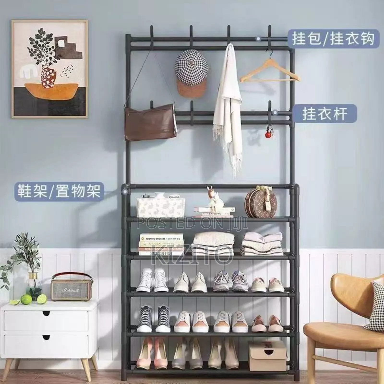Hat and Shoe Rack