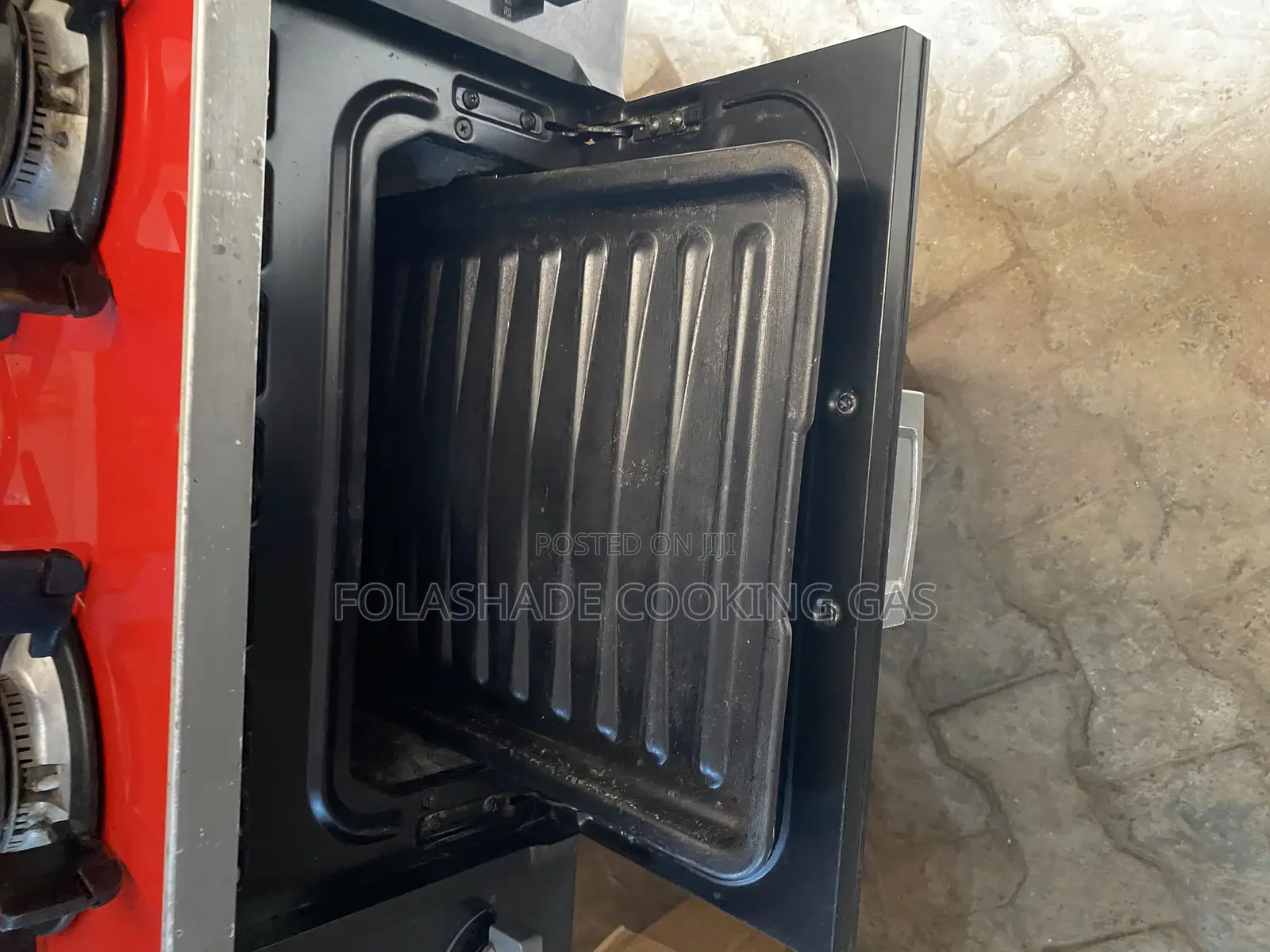 Perfectly Working 3 Burner Table Top Gas Cooker With Oven