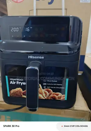 Hisense 6.7l Healthy Air Fryer H06afbs2s3