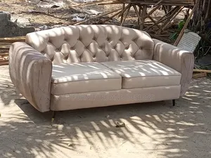 Nude Color 3 Sitter Couch
