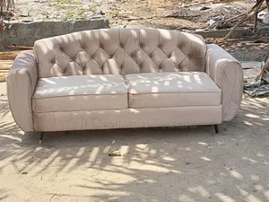 Nude Color 3 Sitter Couch