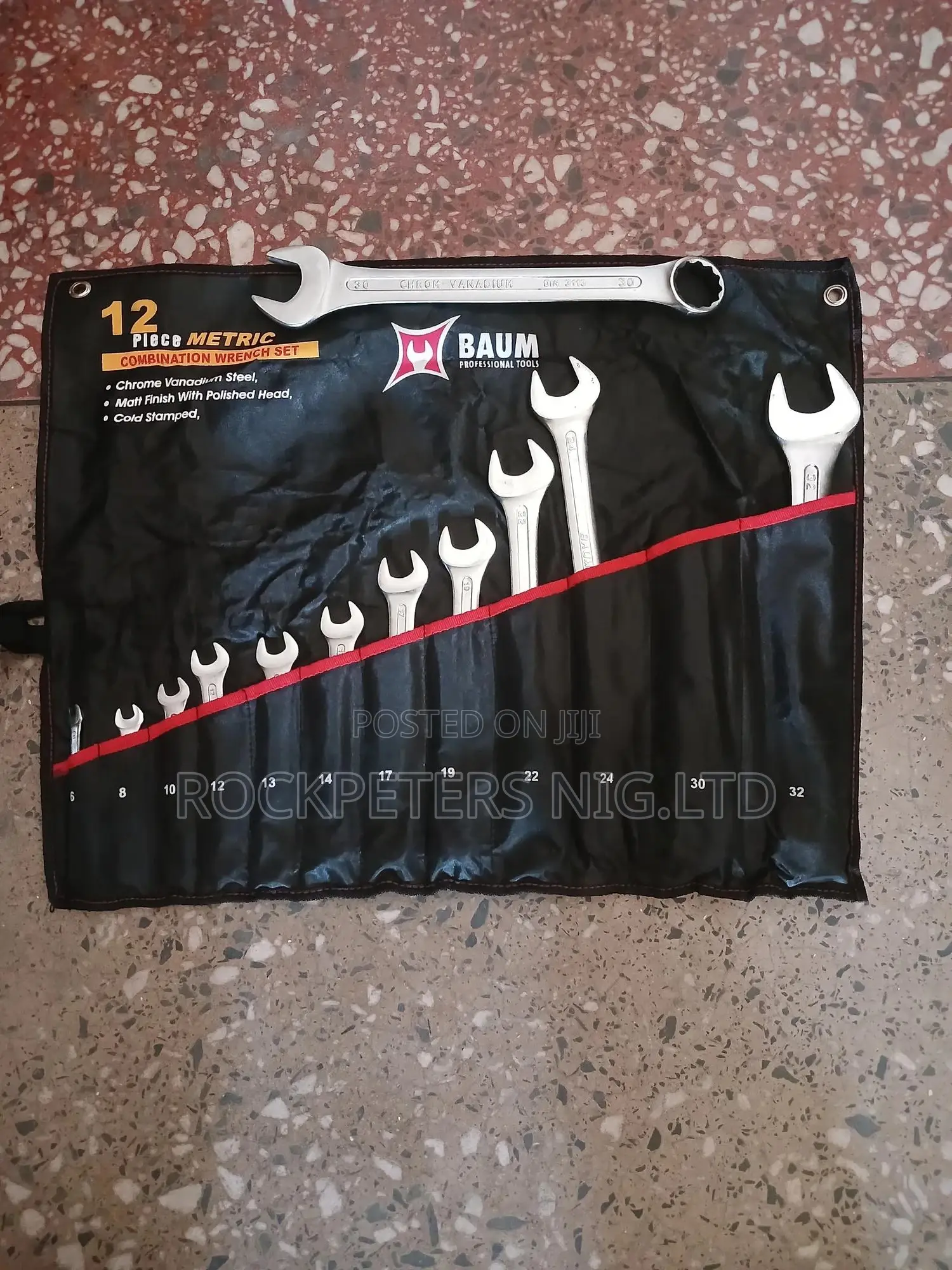 Baum 12pc 6-32mm Combination Wrench Set