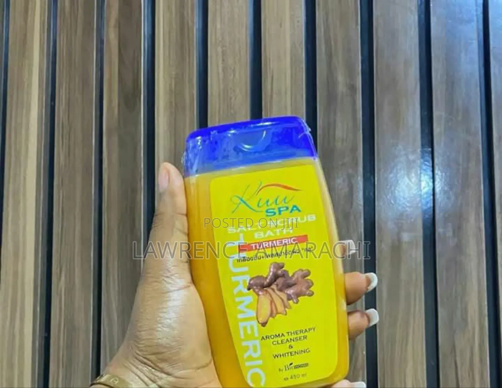 Kun Spa Salt Scrub Bath Tumeric