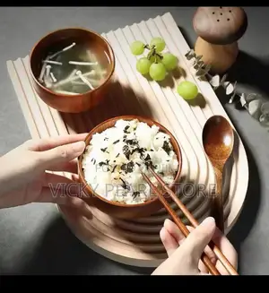 Wooden Soup Bowl