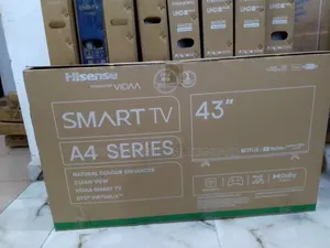 43" Led Smart Tv Crystal Clear Display Smart Features
