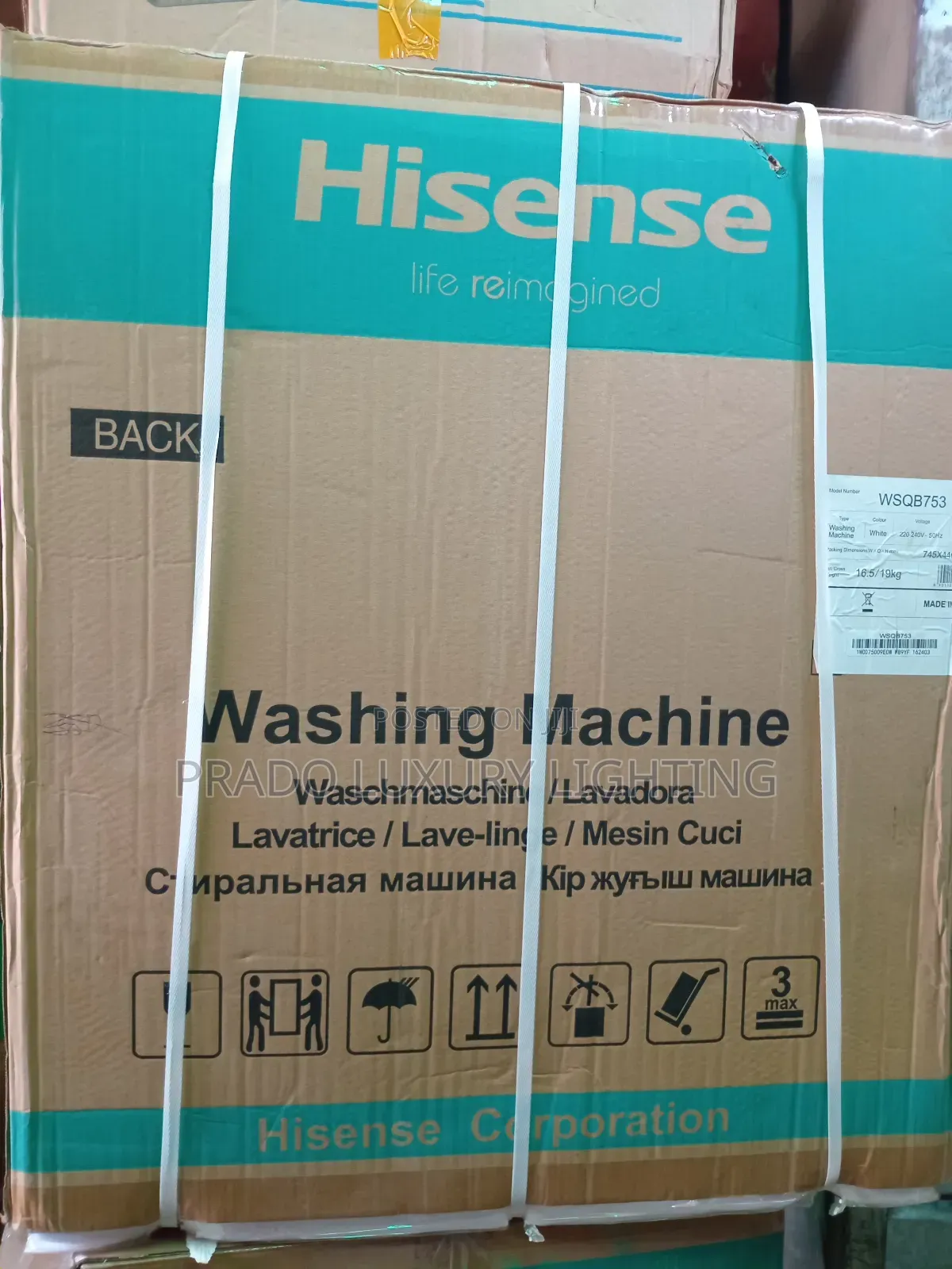 7.5kg Hisense Washing Drying Machine