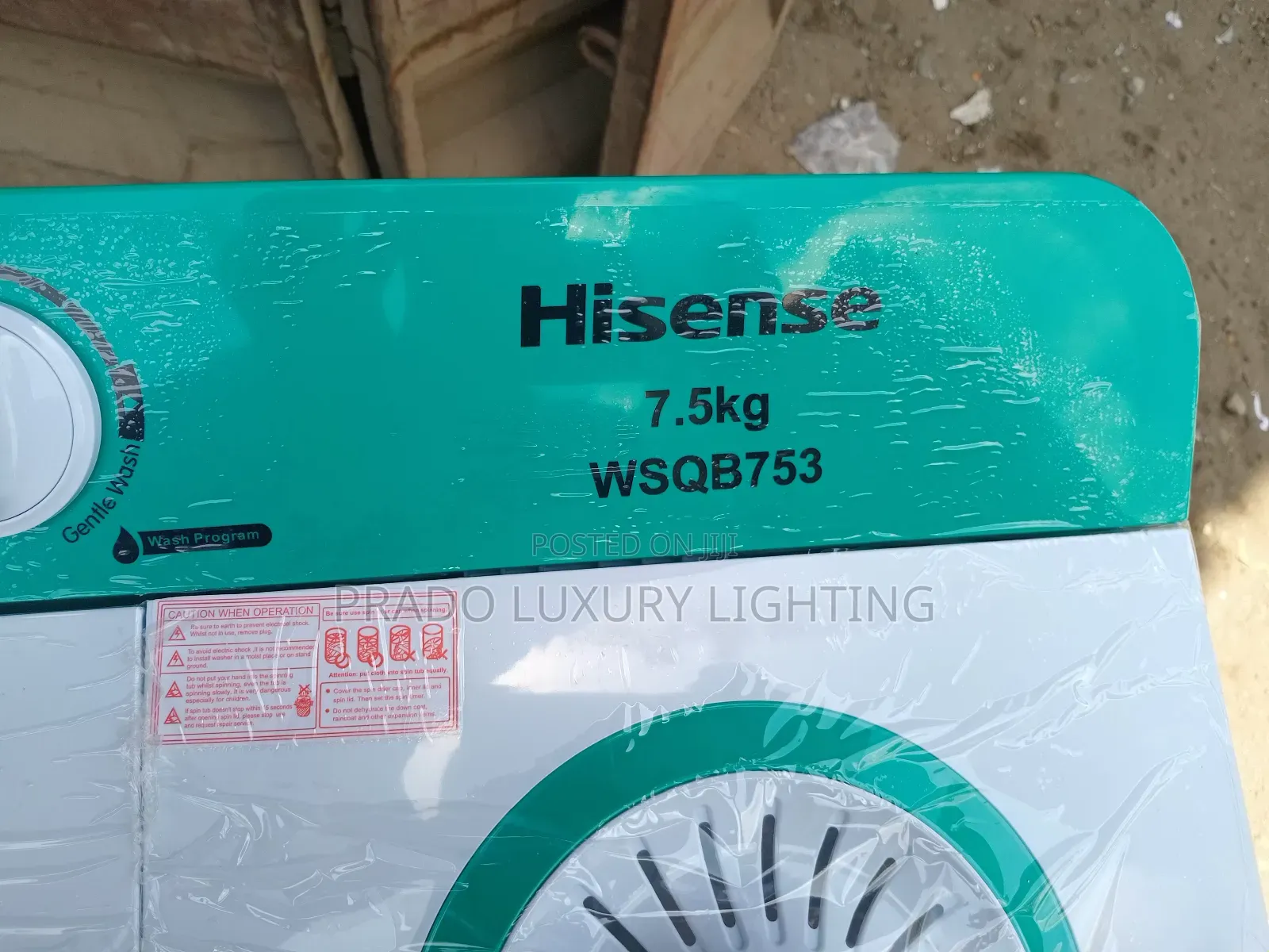 7.5kg Hisense Washing Drying Machine