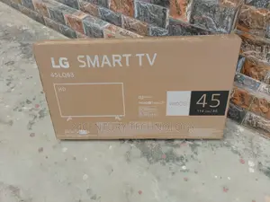 New in Frameless 4kuhd Smart 45" Lg Television