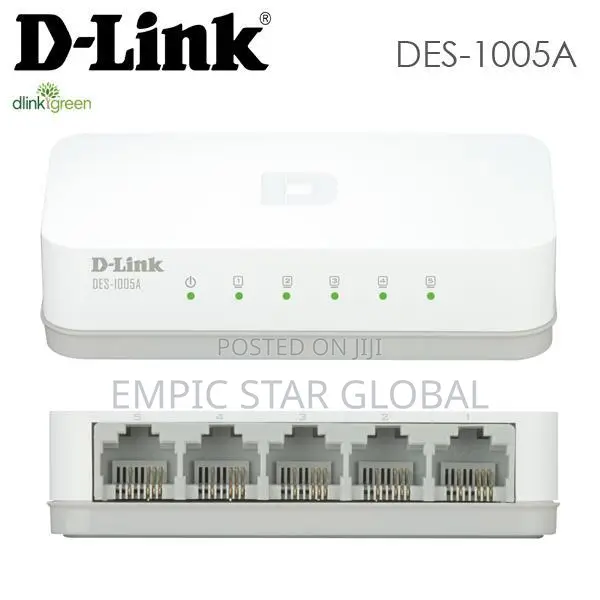 D-Link 5port 10/100base -T Unmanaged Switch