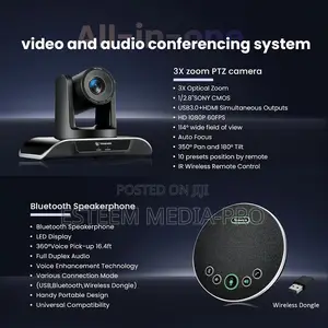 Tongveo All-in-one Conference Room Video Camera System