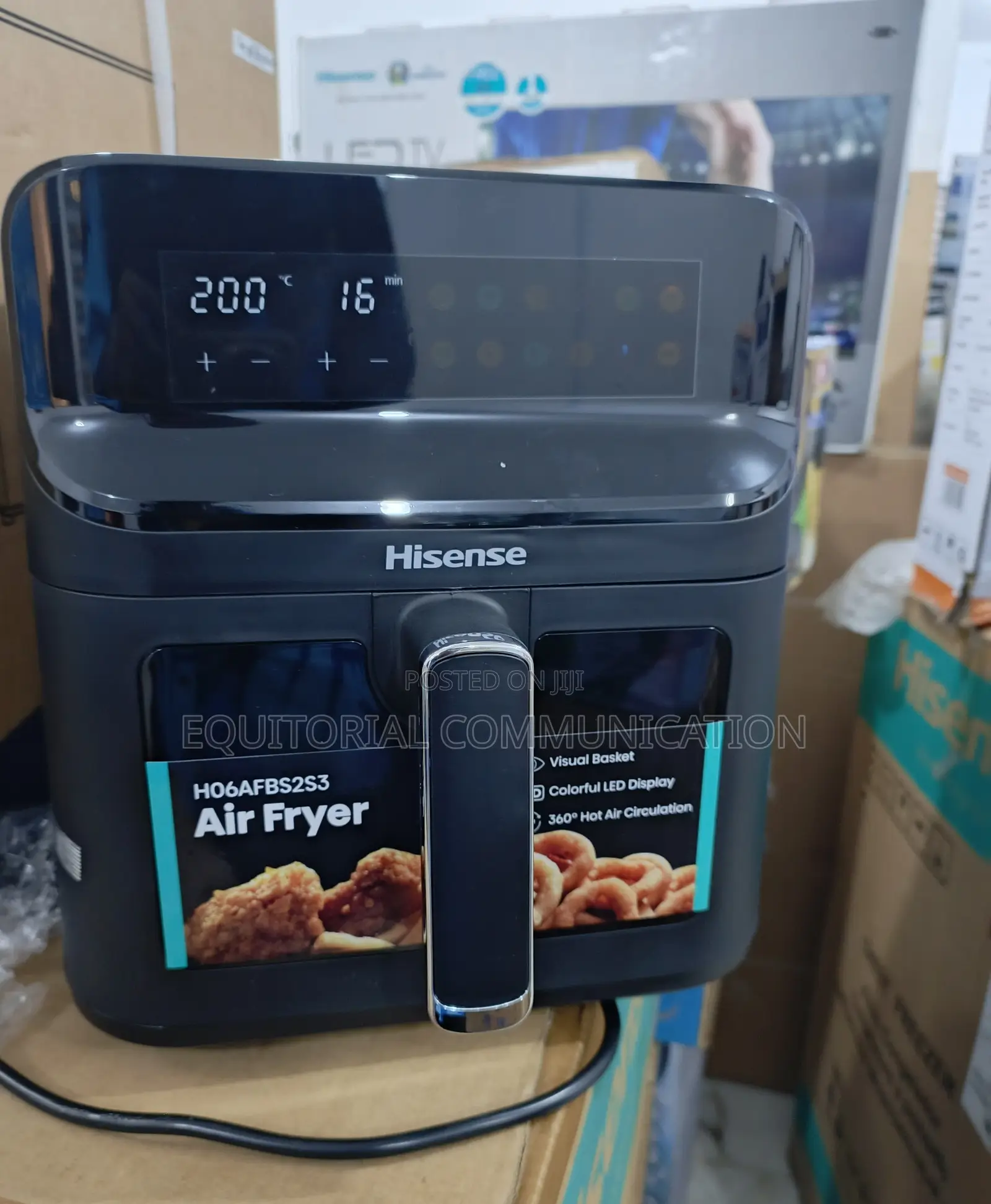 Hisense 6.7l High-Tech Air Fryer H06afbs2s3