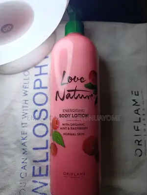Love Nature Raspberry Body Lotion