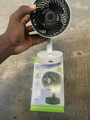 Rechargeable Table Fan