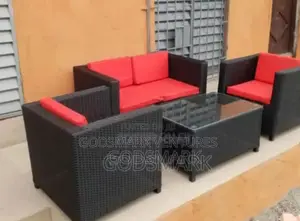 4 Seater Rattan Sofa For Living Room.