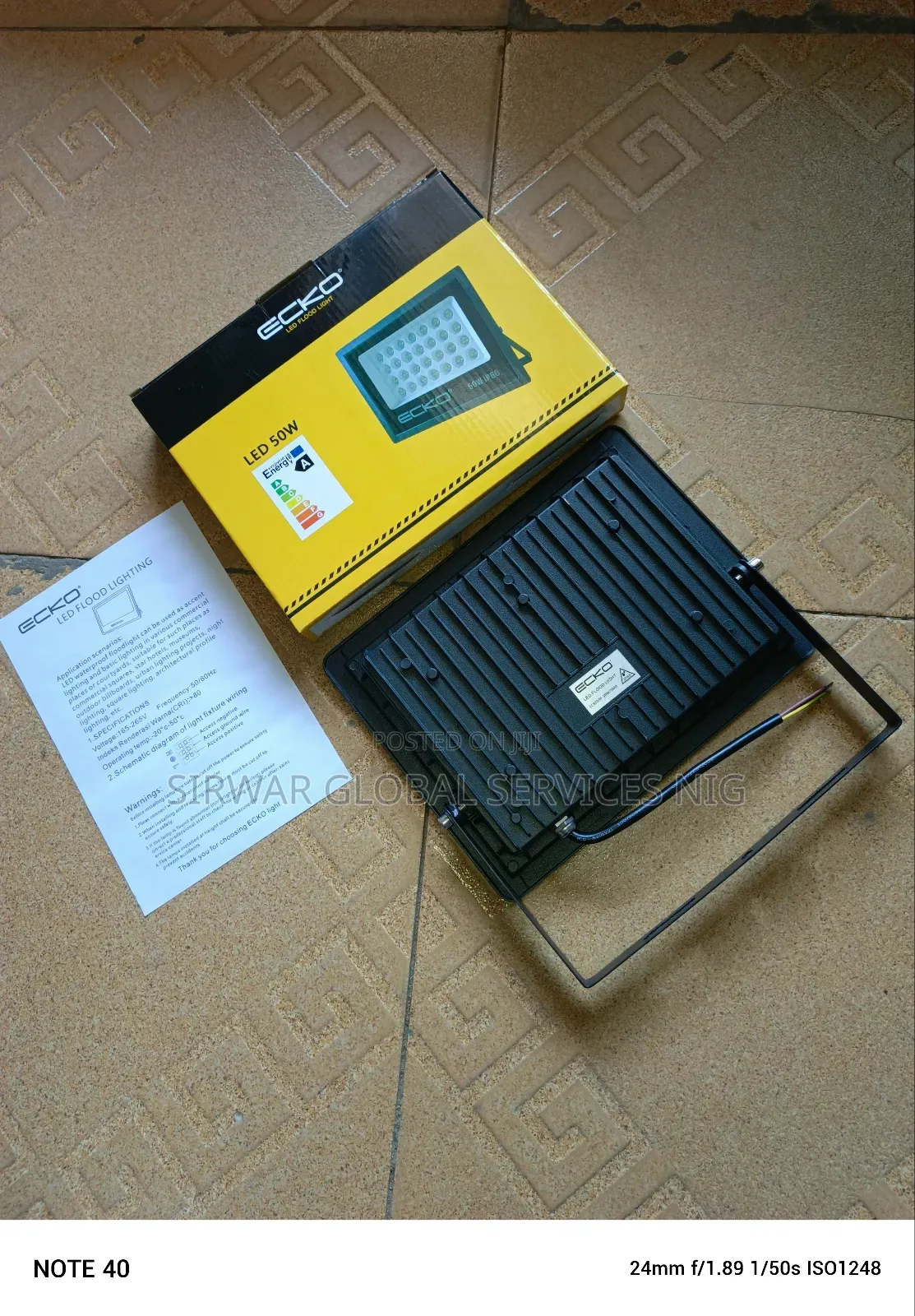 50w Floodlight Ecko Flood Light