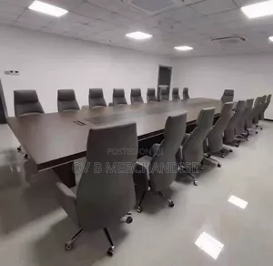 6mitres Inported Wooden Conference Table . (Table Only ).