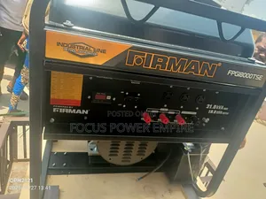 21.Kva Firman Heavy Duty Gen Petrol Zero Noisy Copper Coil