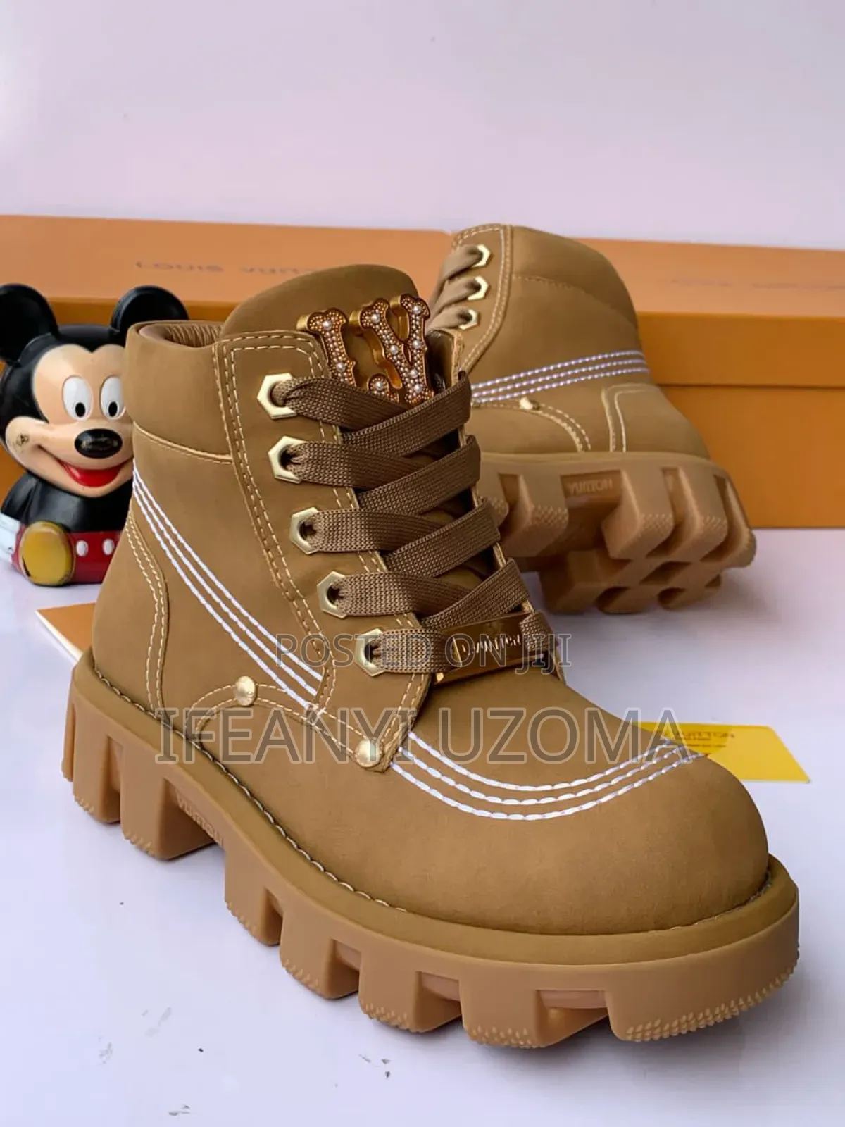 Louis Vuitton Brown Boot