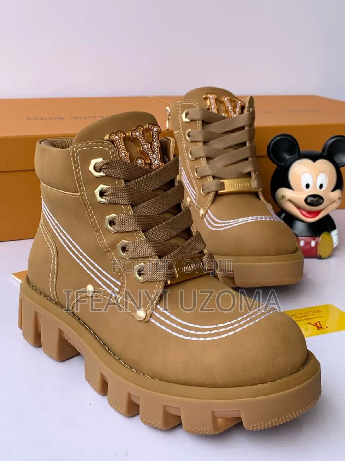 Louis Vuitton Brown Boot