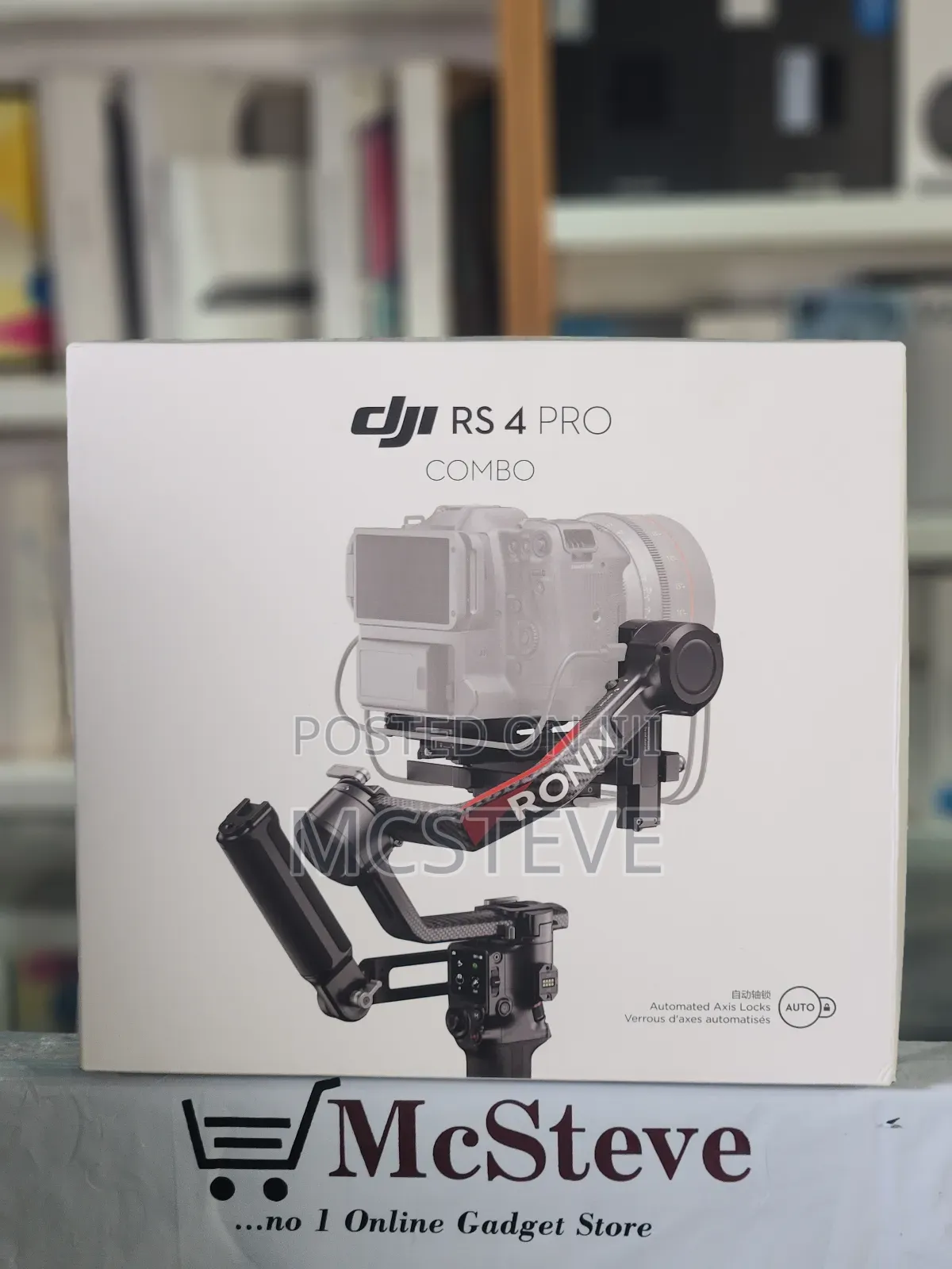 Dji Rs 4 Pro Combo Camera Gimbal Stabilizer