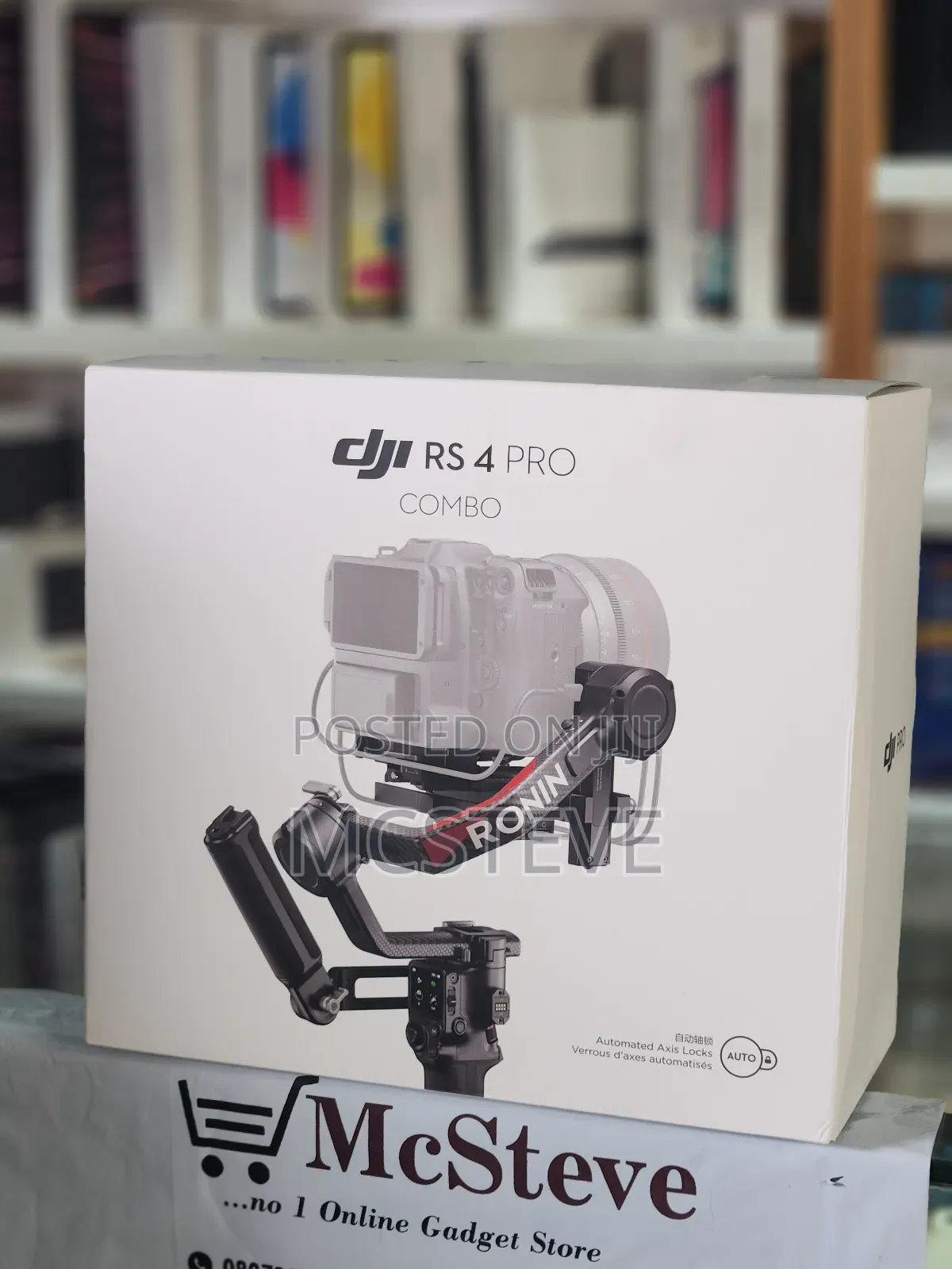 Dji Rs 4 Pro Combo Camera Gimbal Stabilizer