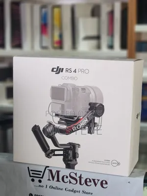 Dji Rs 4 Pro Combo Camera Gimbal Stabilizer