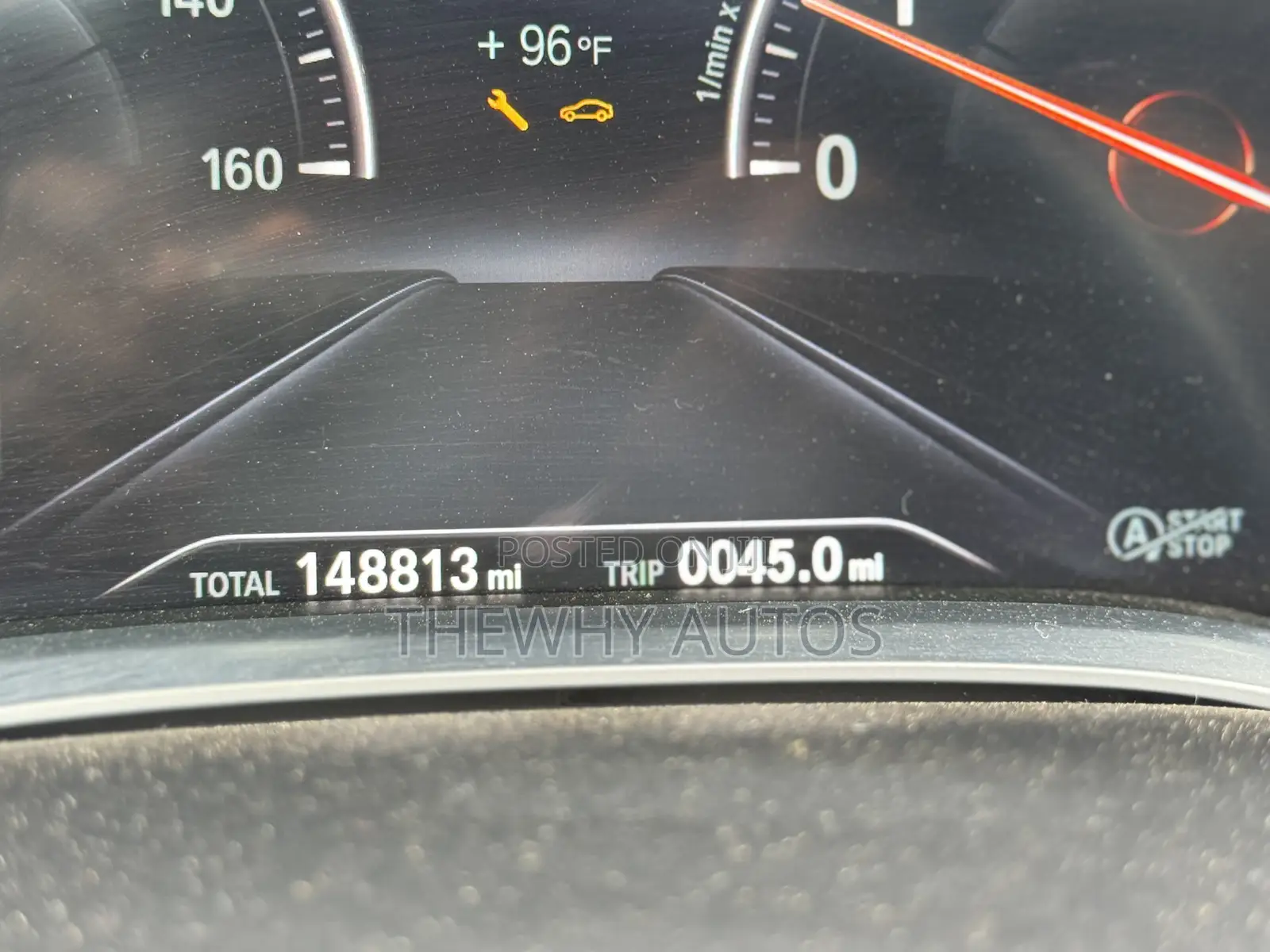 BMW 7 Series 2017 Blue
