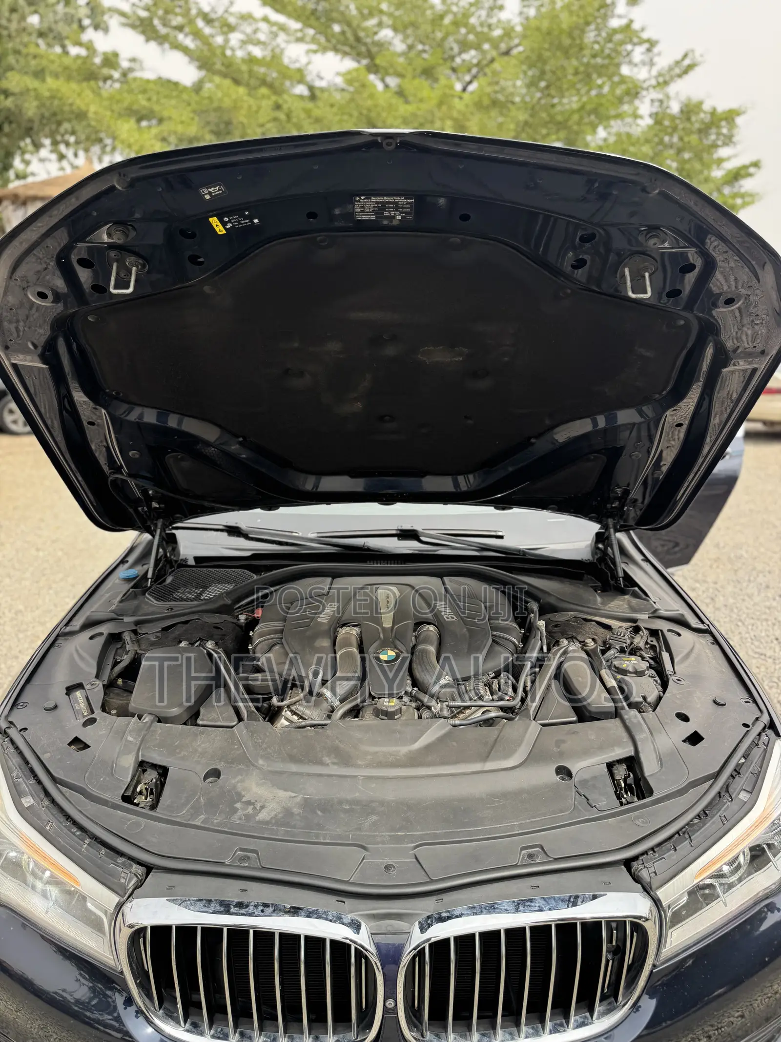 BMW 7 Series 2017 Blue