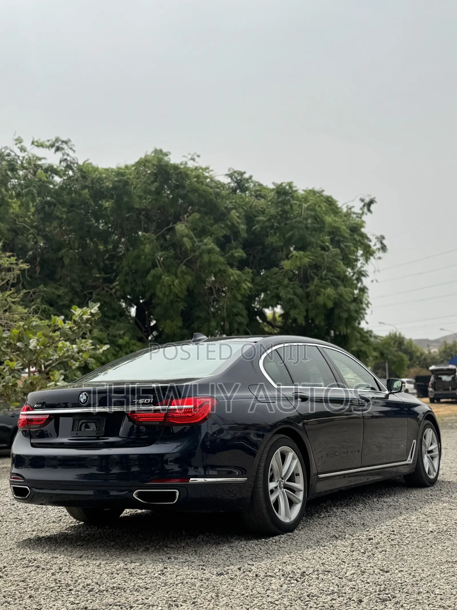 BMW 7 Series 2017 Blue
