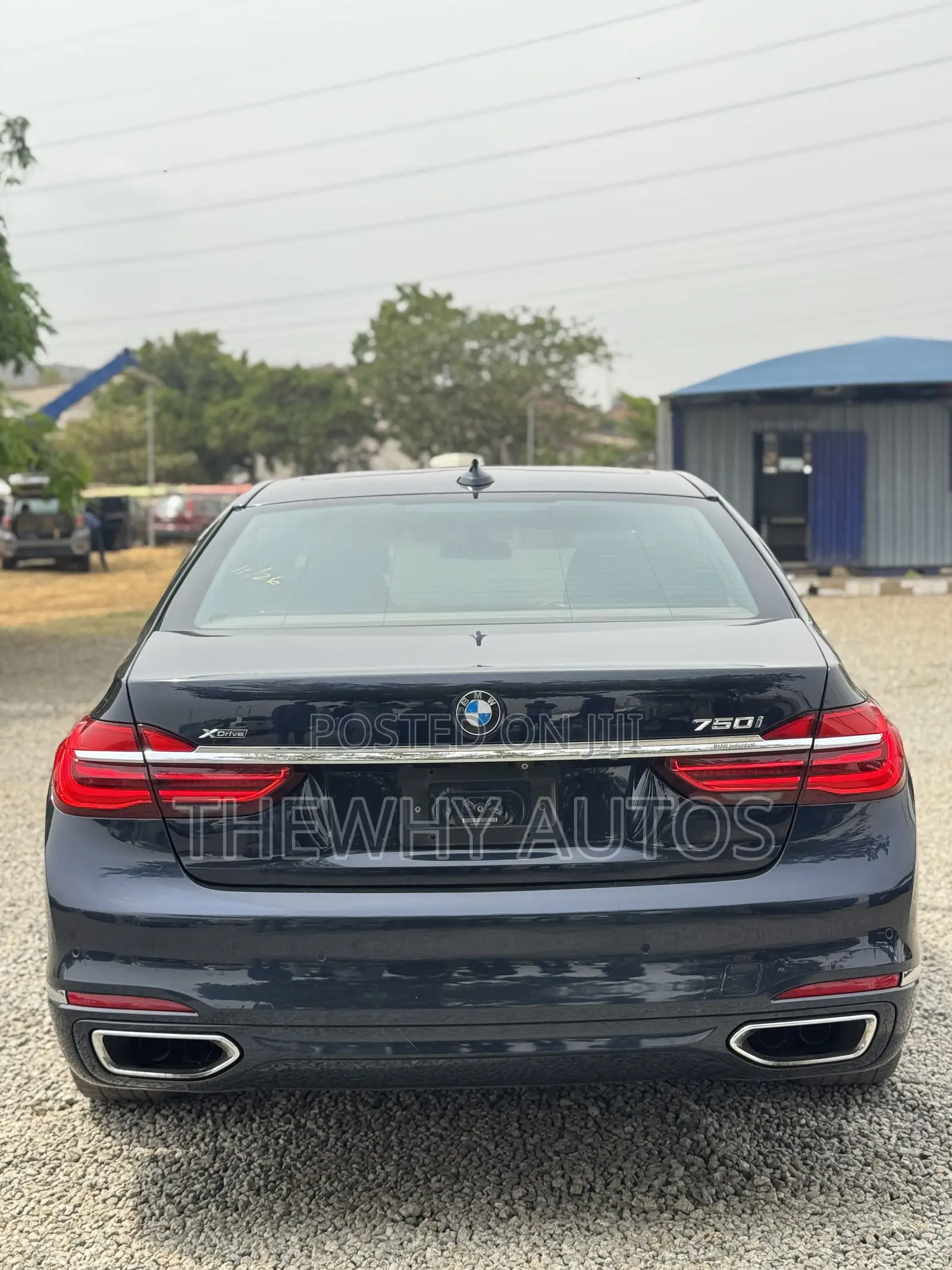 BMW 7 Series 2017 Blue