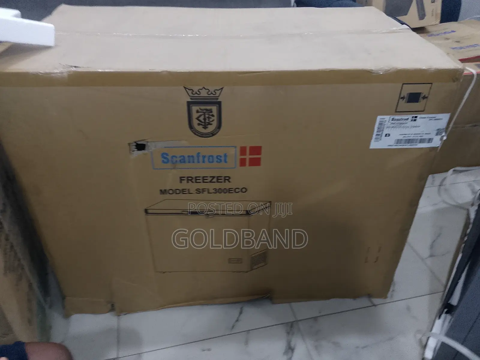 Scanfrost Free Standing 300l Chest Freezer Sfl300eco