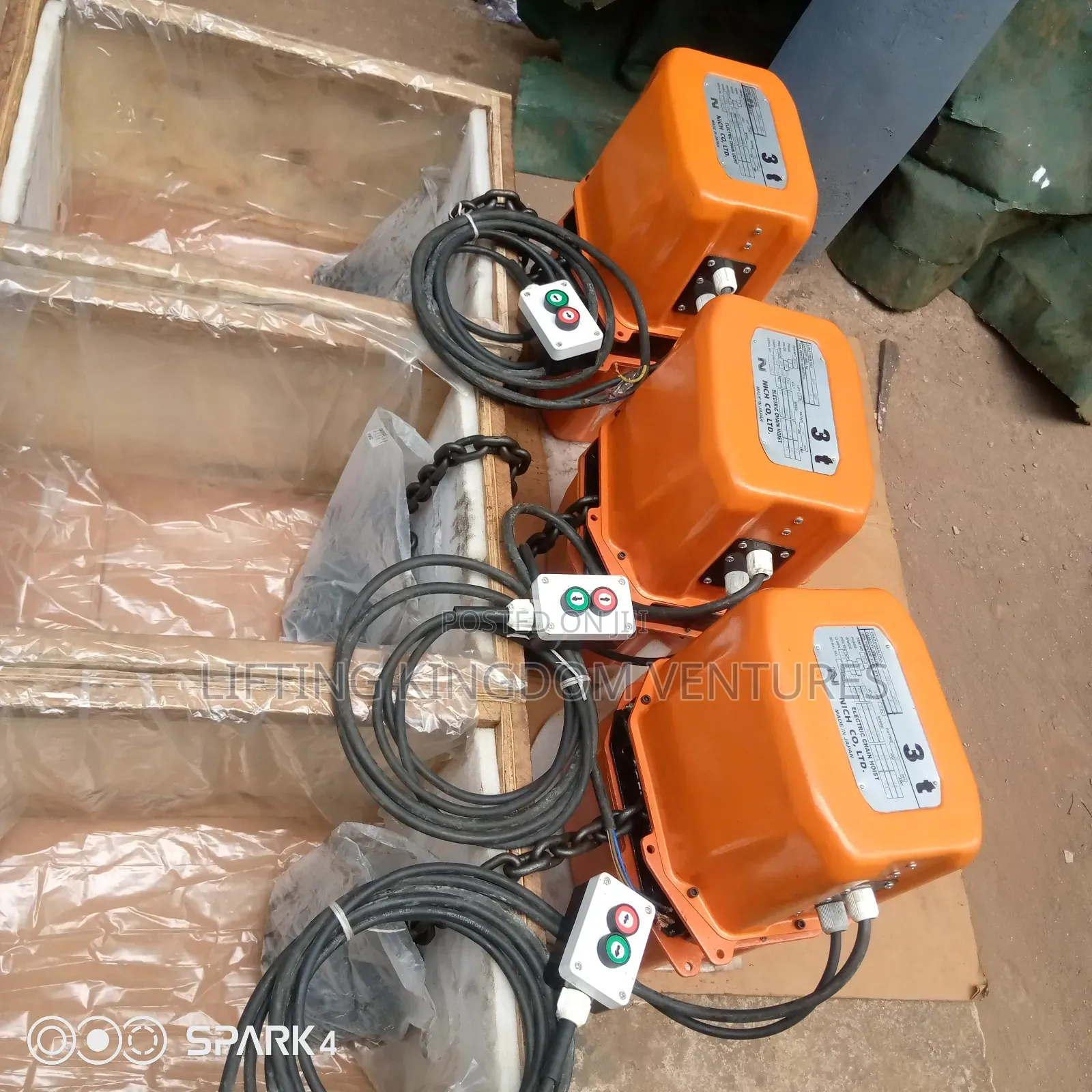 5 Ton Nitchi Electric Chain Hoist