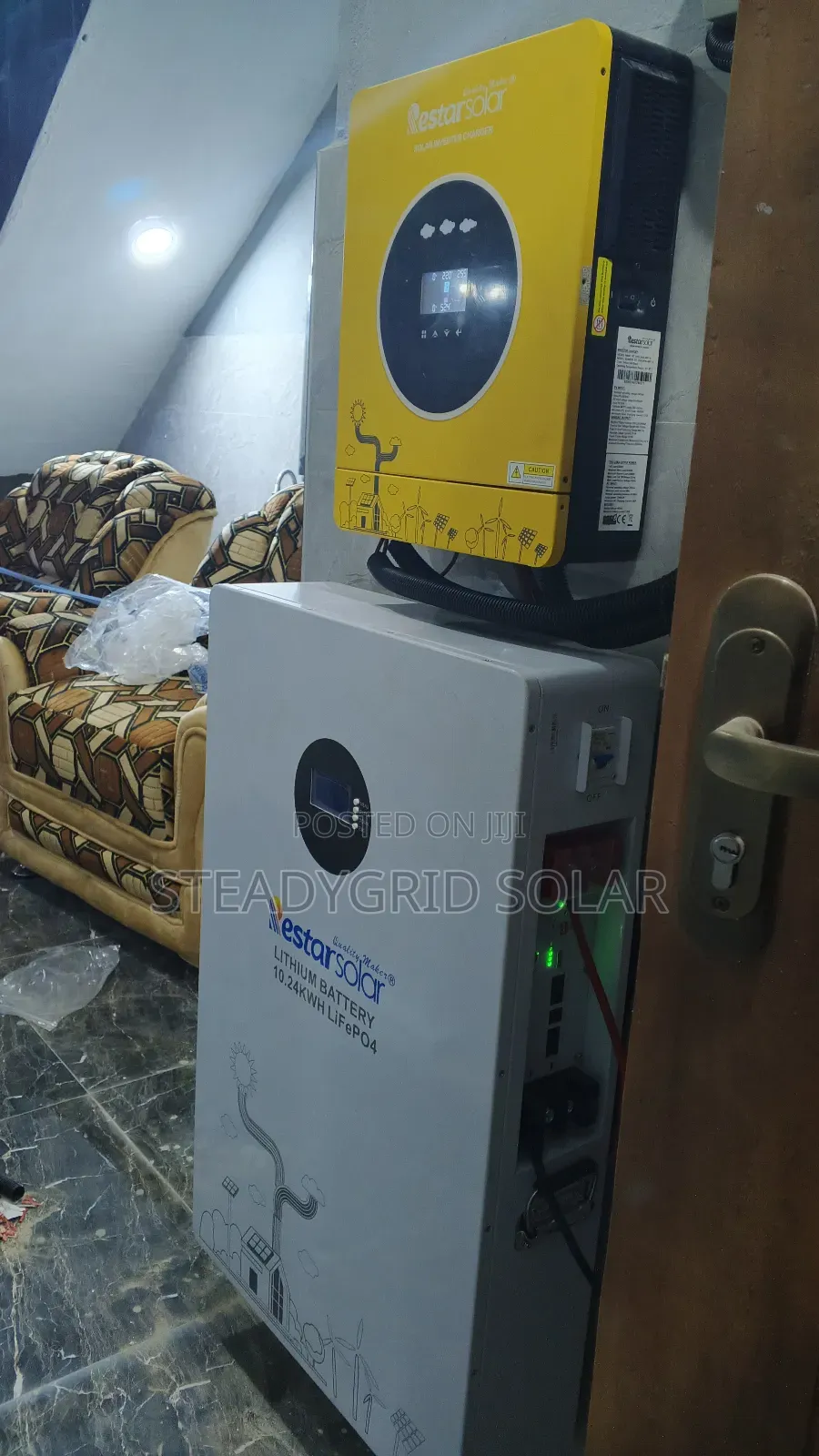 Extremely Rugged 6.2kva With 15kwh Lithium Batt Installation