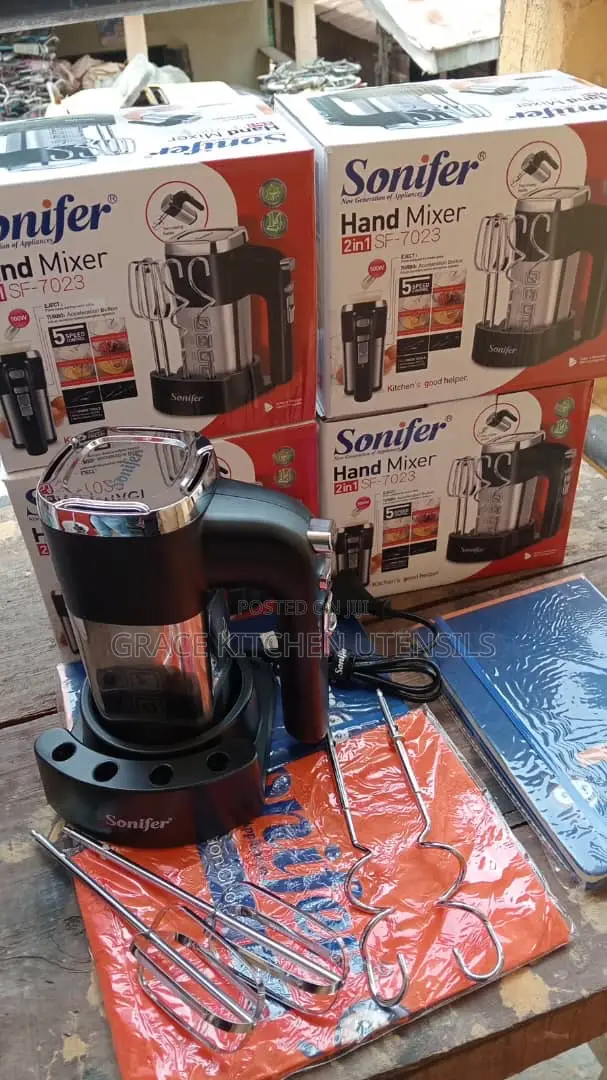 Sonifer Electric Egg Beater / Hand Blender / Dough Mixer