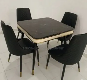 Dining 4 Seats of Chairs With Table
