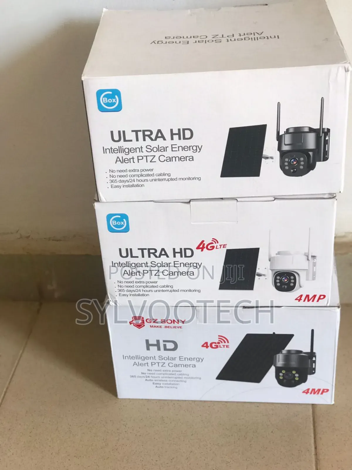 Solar PTZ Camera Installation for Business