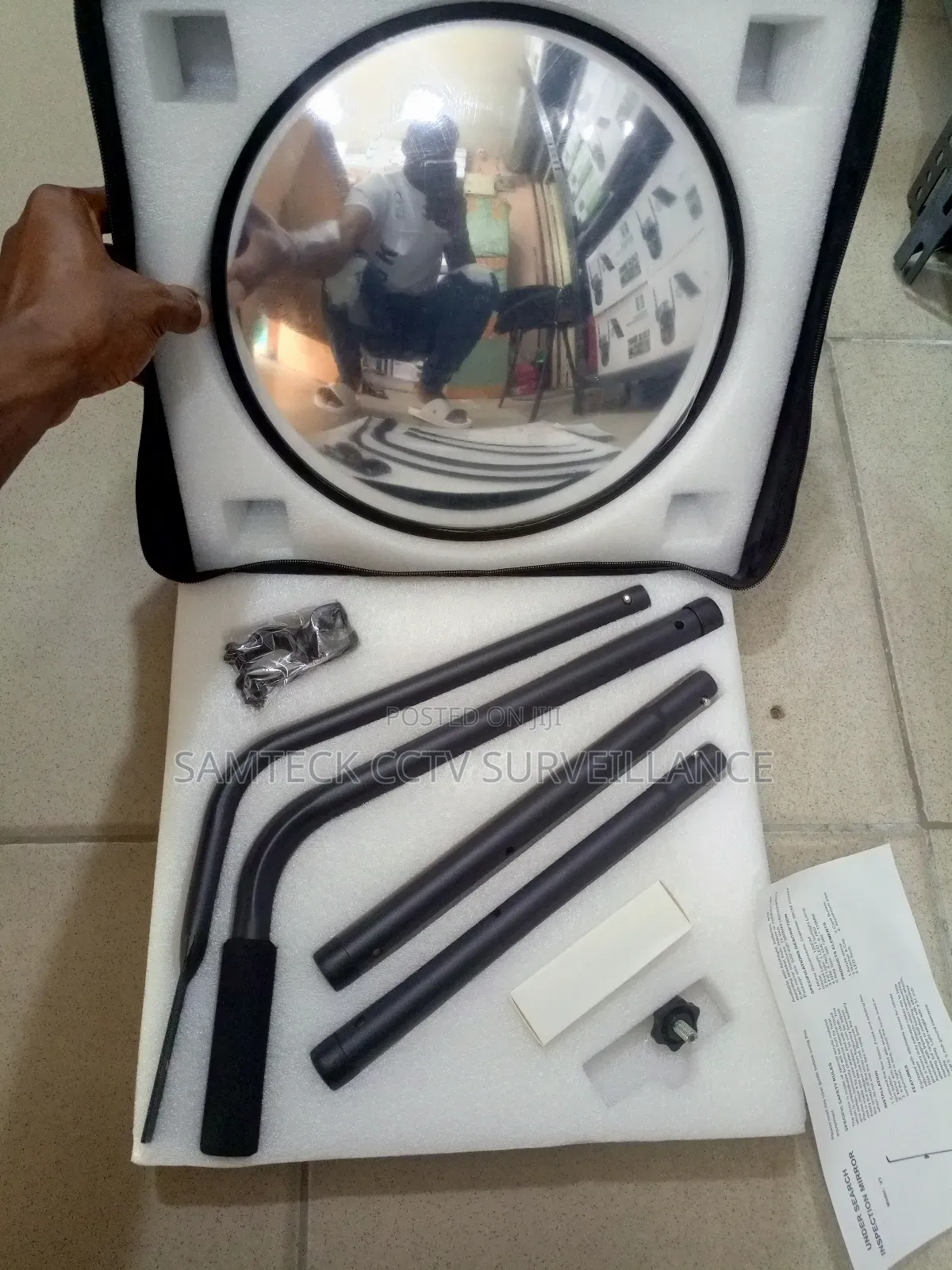 Under Vehicle Detector Mirror