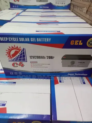 200ah Deep Cycle Solar Battery 12v