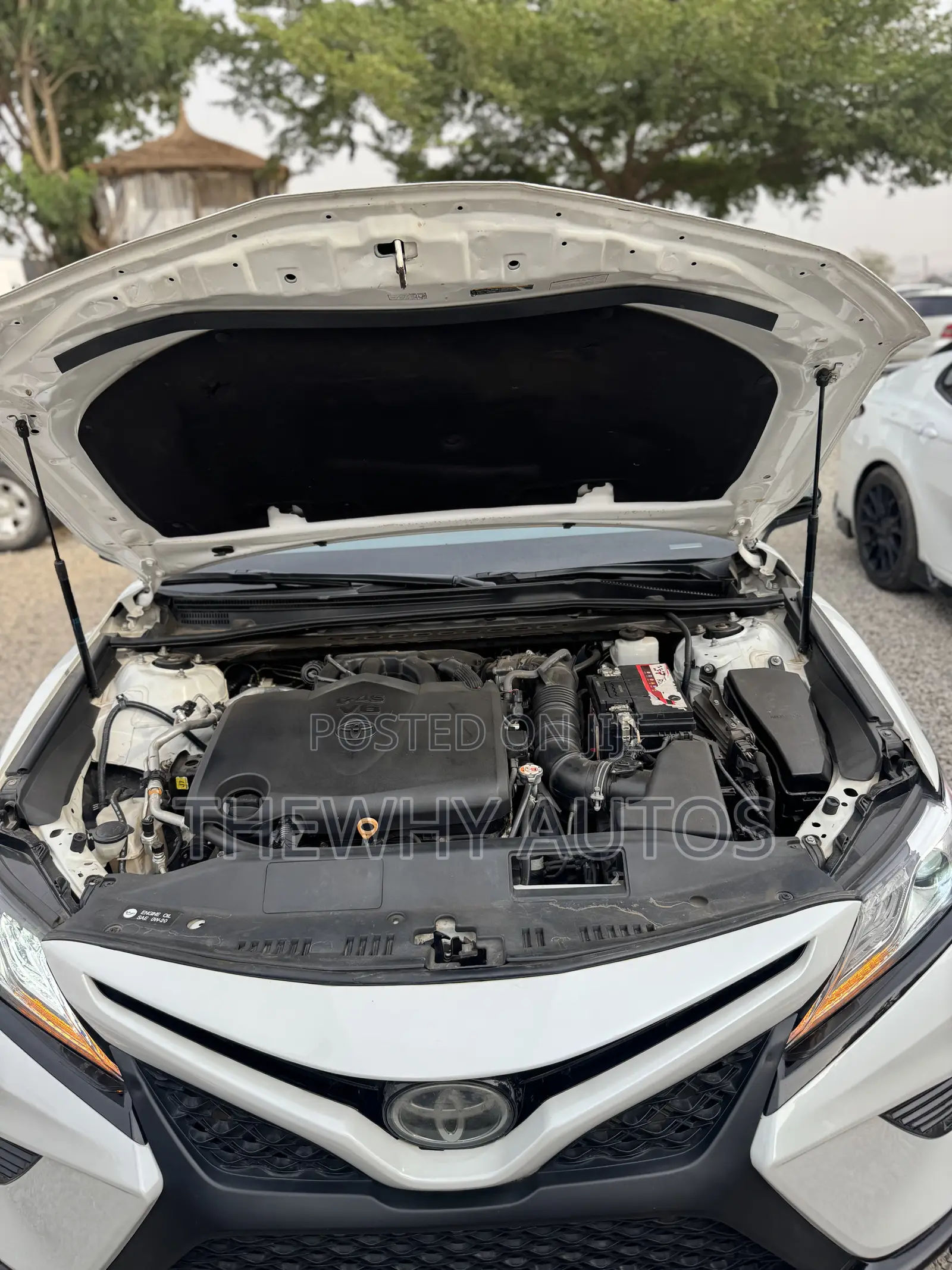 Toyota Camry TRD V6 2021 White