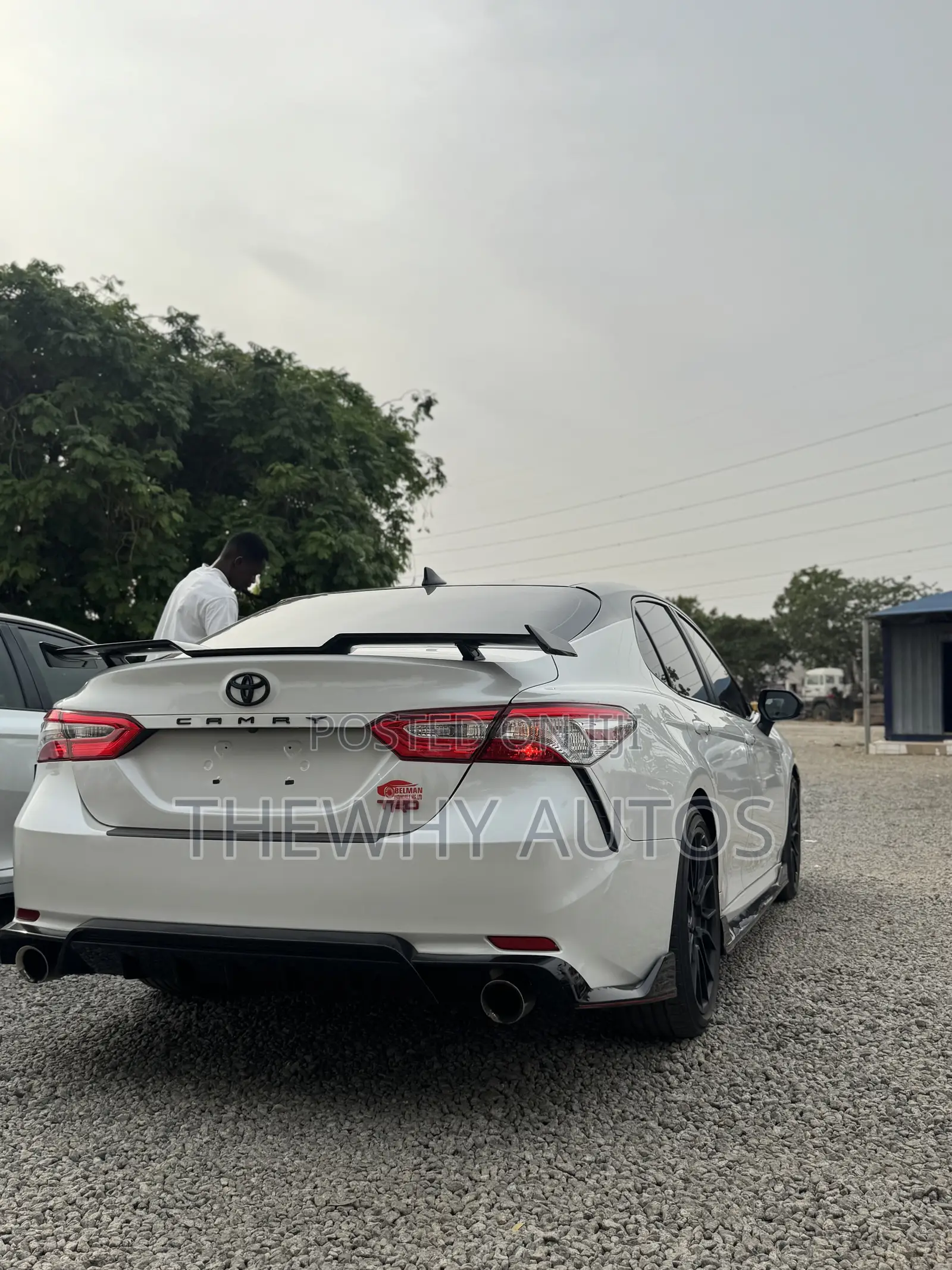 Toyota Camry TRD V6 2021 White