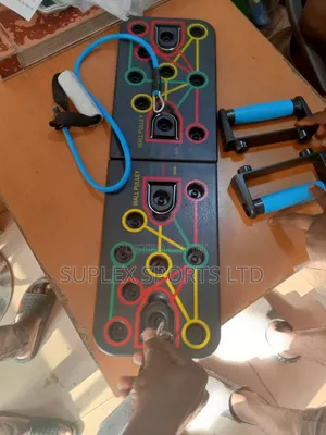 Push Up Stand With Rope