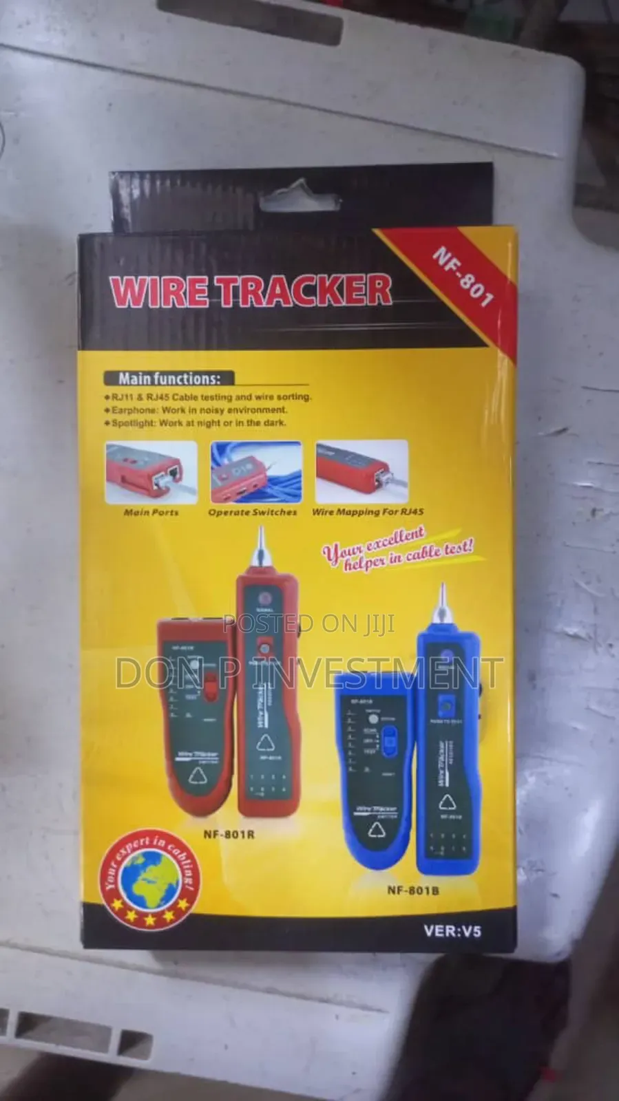 Nf-801 Wire Tracker