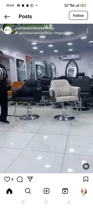 Salon Chair Soft Foam